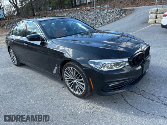 2018 BMW 5 Series 530e xDrive with VIN WBAJB1C57JB084929, listed as a Copart auction lot 50735195 with 139,305 mi miles and Clean Title. Bid and sale history available at carsss.com. Image 4.