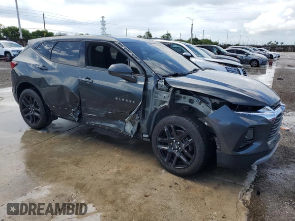 2020 Chevrolet Blazer LT with VIN 3GNKBBRA5LS587830, listed as a Copart auction lot 61790225 with 112,291 mi miles and Clean title. Bid and sale history available at DreamBid. Image 4.