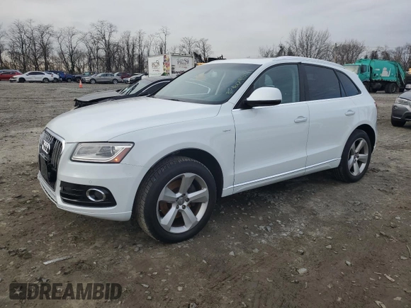 2015 Audi Q5 Hybrid Prestige with VIN WA1C8AFP8FA047645, listed as a Copart auction lot 84604594 with 92,723 mi miles and Salvage title. Bid and sale history available at DreamBid. Image 1.