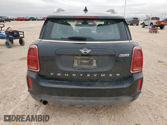 2022 MINI Countryman Cooper with VIN WMZ43BR04N3N62710, listed as a Copart auction lot 59136765 with 51,185 mi miles and Salvage title. Bid and sale history available at DreamBid. Image 6.