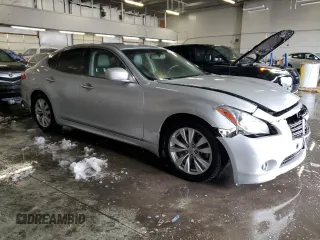 2011 Infiniti M37 with VIN JN1BY1AP8BM323231, listed as a Copart auction lot 79576154 with 178,572 mi miles and Salvage Title. Bid and sale history available at carsss.com. Image 4.