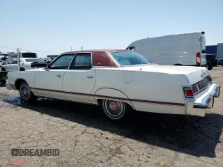 1977 Mercury Grand Marquis z VIN 7Z60A610691, wystawiony jako Copart lot #64587354 z przebiegiem 20 203 mil mil oraz Tytuł czysty. Historia ofert i sprzedaży dostępna na DreamBid. Obrazek 2.