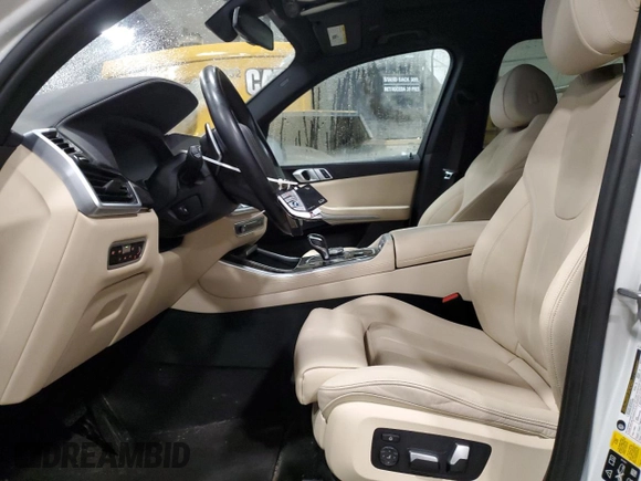2021 BMW X5 xDrive40i with VIN 5UXCR6C03M9F46957, listed as a Copart auction lot 46236825 with 74,317 mi miles and Salvage Title. Bid and sale history available at carsss.com. Image 7.