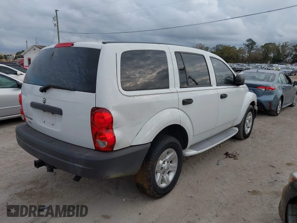 2005 Dodge Durango SXT with VIN 1D4HD38N45F506298, listed as a IAAI auction lot 41198077 with 119,391 mi miles and . Bid and sale history available at DreamBid. Image 4.