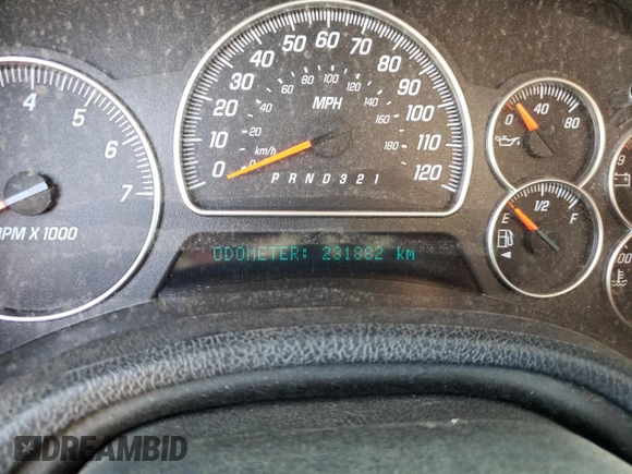 2006 GMC Envoy Denali with VIN 1GKET63M062277442, listed as a Copart auction lot 59787724 with 231,882 mi miles and Salvage Title. Bid and sale history available at carsss.com. Image 9.