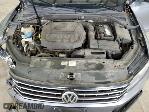 2019 Volkswagen Passat 2.0T Wolfsburg Edition with VIN 1VWLA7A37KC009711, listed as a Copart auction lot 51606335 with 129,030 mi miles and Salvage Title. Bid and sale history available at carsss.com. Image 12.