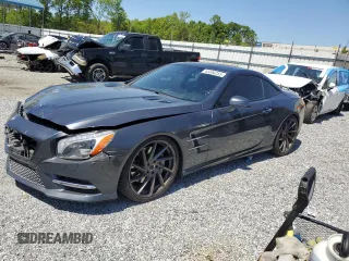 2015 Mercedes-Benz SL SL 400 z VIN WDDJK6FA1FF030699, wystawiony jako Copart lot #53356255 z przebiegiem 49 129 mil mil oraz Szkoda całkowita • Salvage title. Historia ofert i sprzedaży dostępna na DreamBid. Obrazek 1.