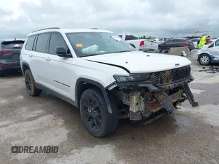 2024 Jeep Grand Cherokee Laredo with VIN 1C4RJJAG5R8566384, listed as a IAAI auction lot 42487284 with 30,801 mi miles and . Bid and sale history available at DreamBid. Image 1.