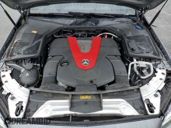 2016 Mercedes-Benz C 450 AMG with VIN 55SWF6EB1GU131373, listed as a Copart auction lot 45227155 with 100,091 mi miles and Salvage Title. Bid and sale history available at carsss.com. Image 11.