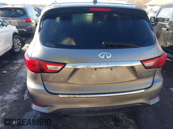 2016 Infiniti QX60 with VIN 5N1AL0MM7GC503196, listed as a IAAI auction lot 41313283 with 152,516 mi miles and . Bid and sale history available at DreamBid. Image 16.