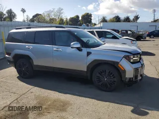2024 Hyundai Santa Fe Calligraphy with VIN 5NMP5DG13RH006457, listed as a Copart auction lot 51513595 with 9,837 mi miles and Salvage title. Bid and sale history available at DreamBid. Image 4.