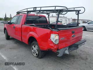 2014 Ford F-150 XL with VIN 1FTEX1CM0EKF80495, listed as a IAAI auction lot 42014592 with 141,213 mi miles. Bid and sale history available at carsss.com. Image 3.