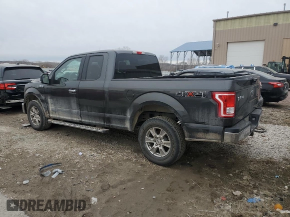 2016 Ford F-150 XLT with VIN 1FTFX1EF0GFA30308, listed as a Copart auction lot 44407715 with 205,439 mi miles and Salvage Title. Bid and sale history available at carsss.com. Image 2.