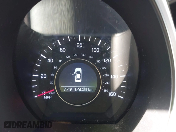 2015 Kia Optima EX with VIN 5XXGN4A75FG351223, listed as a IAAI auction lot 42732567 with 124,400 mi miles and . Bid and sale history available at DreamBid. Image 7.