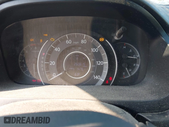 2012 Honda CR-V EX-L with VIN JHLRM4H78CC010561, listed as a IAAI auction lot 42360814 with 260,615 mi miles and . Bid and sale history available at DreamBid. Image 7.