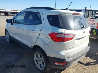2021 Ford EcoSport SE with VIN MAJ3S2GE2MC439991, listed as a IAAI auction lot 41725143 with 82,562 mi miles and . Bid and sale history available at DreamBid. Image 3.