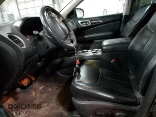 2015 Nissan Pathfinder Platinum z VIN 5N1AR2MM6FC702457, wystawiony jako Copart lot #55302175 z przebiegiem 132 255 mil mil oraz Szkoda całkowita • Salvage title. Historia ofert i sprzedaży dostępna na DreamBid. Obrazek 7.
