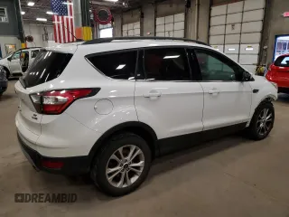 2017 Ford Escape SE with VIN 1FMCU9G96HUA26063, listed as a Copart auction lot 52075765 with 165,444 mi miles and Salvage Title. Bid and sale history available at carsss.com. Image 3.