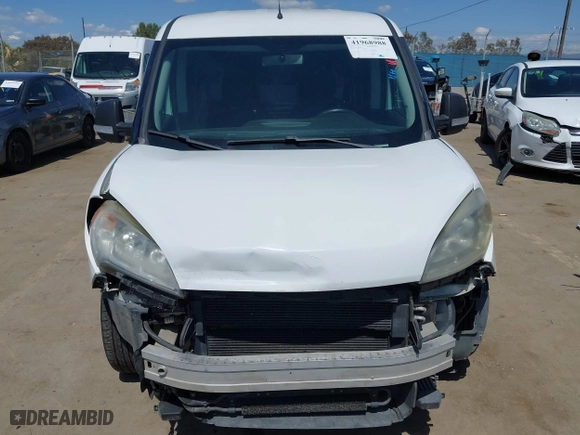 2017 Ram ProMaster City Cargo Van Tradesman with VIN ZFBERFAB5H6E03114, listed as a IAAI auction lot 41968988 with 125,998 mi miles. Bid and sale history available at carsss.com. Image 13.