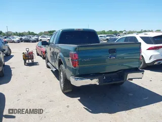 2009 Ford F-150 STX with VIN 1FTRX12869FB12033, listed as a IAAI auction lot 41962435 with 222,850 mi miles. Bid and sale history available at carsss.com. Image 3.