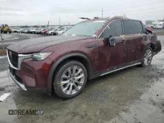 2024 Mazda CX-90 Premium Plus with VIN JM3KKEHD6R1101954, listed as a Copart auction lot 88067415 with 25,214 mi miles and Salvage Title. Bid and sale history available at DreamBid. Image 1.