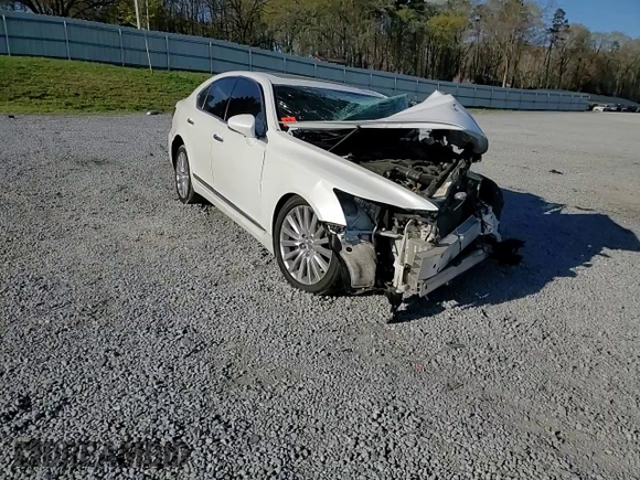 2014 Lexus LS 460 with VIN JTHBL5EF3E5129157, listed as a Copart auction lot 50662565 with Not provided miles and Salvage title. Bid and sale history available at DreamBid. Image 11.