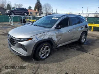 2022 Hyundai Tucson SEL with VIN 5NMJBCAE4NH071266, listed as a Copart auction lot 51295255 with 47,281 mi miles and Salvage Title. Bid and sale history available at carsss.com. Image 1.