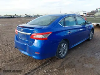 2014 Nissan Sentra SV with VIN 3N1AB7AP6EL639418, listed as a IAAI auction lot 41354872 with 142,833 mi miles. Bid and sale history available at carsss.com. Image 4.