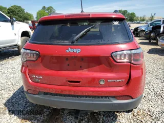 2018 Jeep Compass Sport z VIN 3C4NJDAB6JT101655, wystawiony jako Copart lot #55468205 z przebiegiem 125 766 mil mil oraz Szkoda całkowita • Salvage title. Historia ofert i sprzedaży dostępna na DreamBid. Obrazek 6.