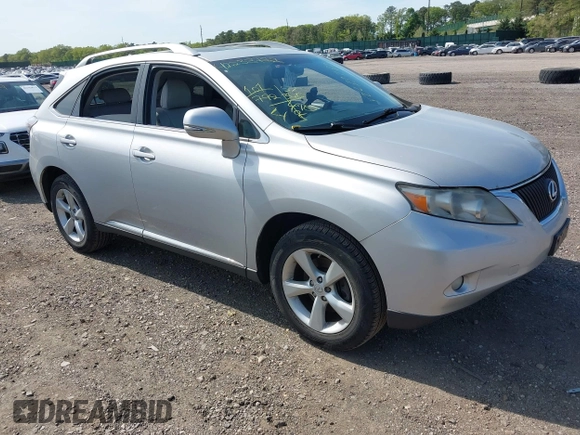 2010 Lexus RX 350 z VIN 2T2BK1BAXAC017261, wystawiony jako IAAI lot #42233787 z przebiegiem 101 772 mil mil oraz . Historia ofert i sprzedaży dostępna na DreamBid. Obrazek 1.
