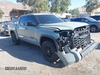 2024 Toyota Tundra Limited with VIN 5TFWA5DB0RX165809, listed as a IAAI auction lot 42499922 with 31,445 mi miles and . Bid and sale history available at DreamBid. Image 1.
