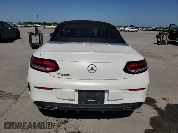 2021 Mercedes-Benz C 300 with VIN W1KWK8DB6MG070314, listed as a Copart auction lot 74233824 with Not Provided miles and Salvage Title. Bid and sale history available at DreamBid. Image 6.