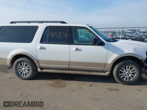 2011 Ford Expedition Max XLT with VIN 1FMJK1J53BEF43021, listed as a IAAI auction lot 41253231 with 208,627 mi miles and . Bid and sale history available at DreamBid. Image 13.