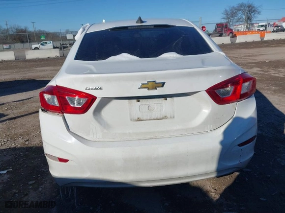 2017 Chevrolet Cruze LS with VIN 1G1BC5SM6H7221790, listed as a IAAI auction lot 41625345 with NaN miles. Bid and sale history available at carsss.com. Image 16.