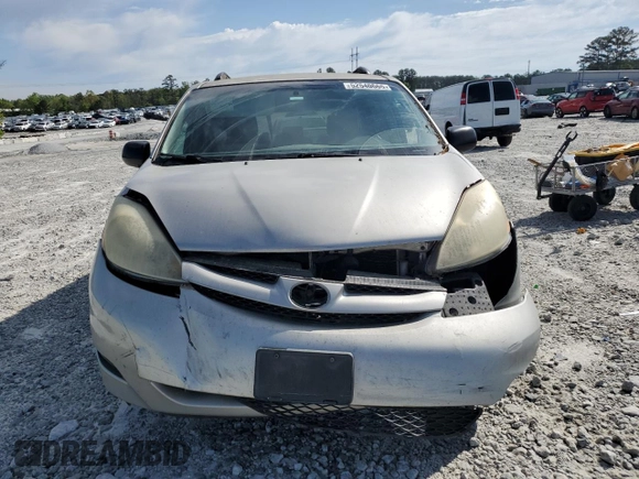 2007 Toyota Sienna CE with VIN 5TDZK23C37S047971, listed as a Copart auction lot 52540665 with 244,761 mi miles and Salvage Title. Bid and sale history available at carsss.com. Image 5.