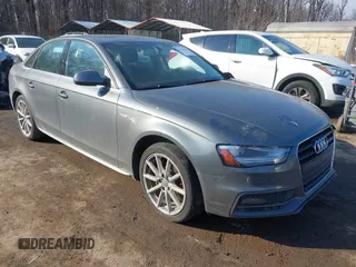 2016 Audi A4 Premium with VIN WAUAFAFL0GA011852, listed as a IAAI auction lot 41423605 with 88,651 mi miles. Bid and sale history available at carsss.com. Image 1.