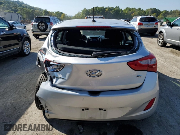 2015 Hyundai Elantra GT with VIN KMHD35LH2FU238145, listed as a Copart auction lot 71147944 with 93,378 mi miles and Salvage Title. Bid and sale history available at carsss.com. Image 6.