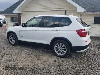 2014 BMW X3 xDrive28i with VIN 5UXWX9C50E0D14502, listed as a Copart auction lot 49828615 with 140,355 mi miles and Clean Title. Bid and sale history available at DreamBid. Image 2.