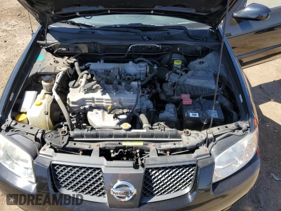 2006 Nissan Sentra S with VIN 3N1CB51D56L606964, listed as a Copart auction lot 52257075 with 68,200 mi miles and Salvage Title. Bid and sale history available at DreamBid. Image 13.