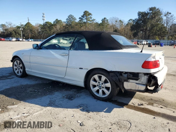 2006 BMW 3 Series 325Ci with VIN WBABW33406PX88265, listed as a Copart auction lot 88457715 with 96,263 mi miles and Salvage Title. Bid and sale history available at carsss.com. Image 2.