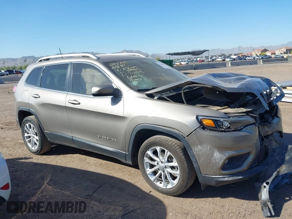 2019 Jeep Cherokee Latitude with VIN 1C4PJLCB2KD474165, listed as a IAAI auction lot 42100594 with 91,363 mi miles and . Bid and sale history available at DreamBid. Image 13.