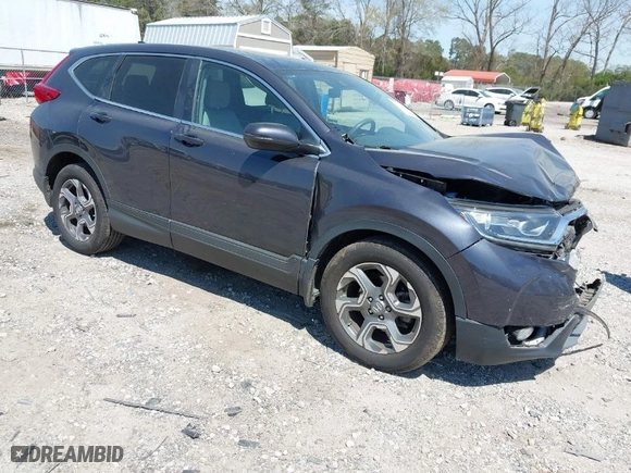 2019 Honda CR-V EX with VIN 5J6RW1H52KA035139, listed as a IAAI auction lot 41914694 with 64,789 mi miles. Bid and sale history available at carsss.com. Image 1.