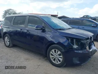 2018 Kia Sedona LX with VIN KNDMB5C14J6402504, listed as a IAAI auction lot 41682858 with 93,396 mi miles. Bid and sale history available at carsss.com. Image 1.
