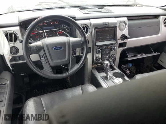 2014 Ford F-150 XL with VIN 1FTFW1ET4EFC54428, listed as a Copart auction lot 60345545 with 116,362 mi miles and Salvage title. Bid and sale history available at DreamBid. Image 8.