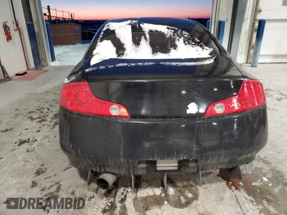 2004 Infiniti G35 Coupe w/Leather with VIN JNKCV54E94M811486, listed as a Copart auction lot 45891785 with 165,607 mi miles and Clean Title. Bid and sale history available at carsss.com. Image 6.