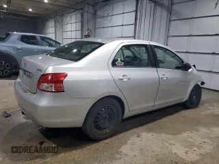 2012 Toyota Yaris with VIN JTDBT4K39C1415296, listed as a Copart auction lot 44793505 with 205,365 mi miles and Salvage Title. Bid and sale history available at DreamBid. Image 3.