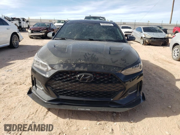 2019 Hyundai Veloster Turbo z VIN KMHTH6AB0KU012021, wystawiony jako Copart lot #43035945 z przebiegiem 86 042 mil mil oraz Szkoda całkowita • Salvage title. Historia ofert i sprzedaży dostępna na DreamBid. Obrazek 5.