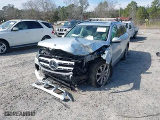 2021 Mercedes-Benz GLS with VIN 4JGFF5KE8MA485773, listed as a IAAI auction lot 41599483 with 20,827 mi miles. Bid and sale history available at carsss.com. Image 2.