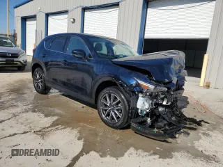 2018 Mazda CX-5 S Premium with VIN JM3KFBDM4J1318254, listed as a Copart auction lot 48506595 with 29,959 mi miles and Salvage Title. Bid and sale history available at DreamBid. Image 4.