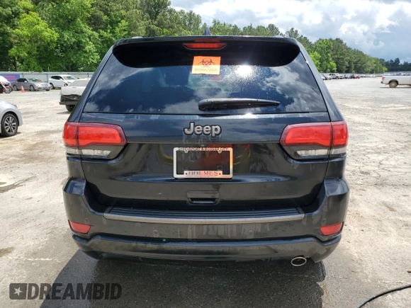 2016 Jeep Grand Cherokee Limited 75th Anniversary with VIN 1C4RJEBG0GC476544, listed as a Copart auction lot 56539365 with 95,989 mi miles and Salvage title. Bid and sale history available at DreamBid. Image 6.